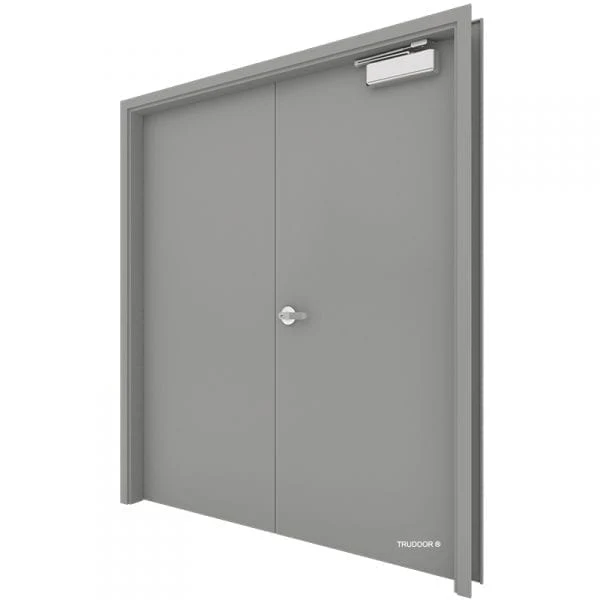 Trudoor commercial-hollow-metal-double-door