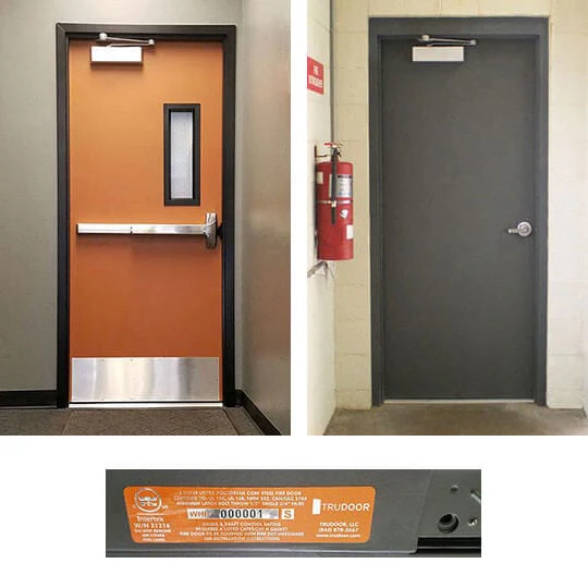 Trudoor commercial-hollow-metal-fire-rated-door
