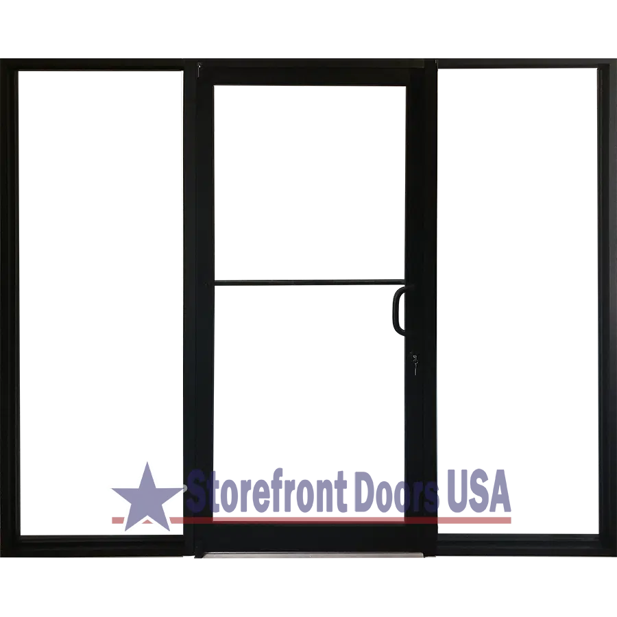 Storefront Doors USA commercial-right-hand-rh-storefront-door-with-28-sidelites