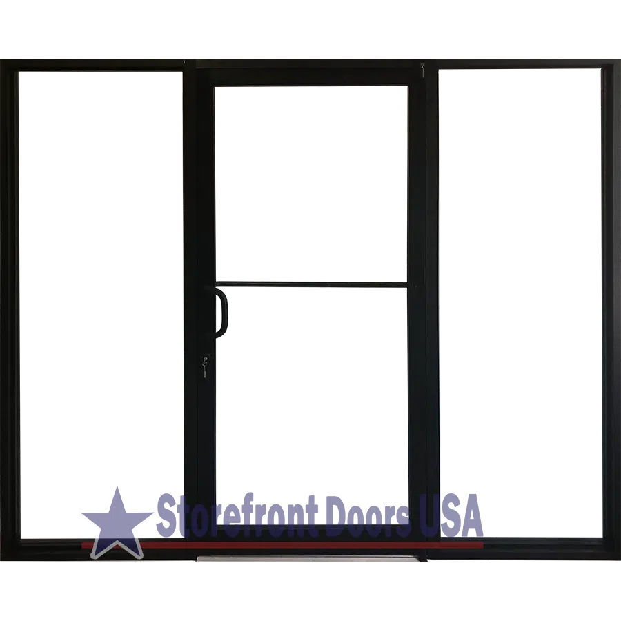 Storefront Doors USA commercial-left-hand-lh-storefront-door-with-28-sidelites